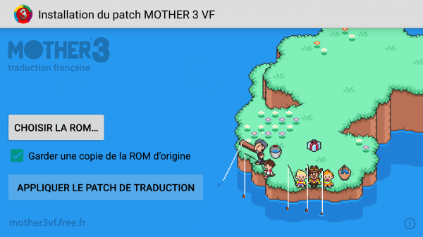 Capture de l’application MOTHER 3 VF pour Android